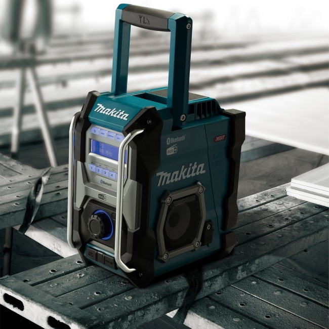 Makita MR004G radio Worksite Analog & digital Black, Green Makita MR004G radio Worksite Analog & digital Black, Green