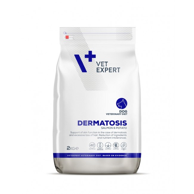 VET EXPERT Veterinary Diet Dermatosis Dog Salmon & Potato - dry dog food - 2 kg