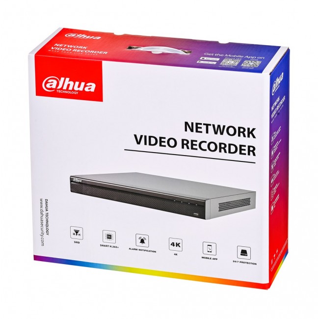 Dahua Technology DHI-NVR4208-8P-4KS3 network video recorder Dahua Technology DHI-NVR4208-8P-4KS3 network video recorder