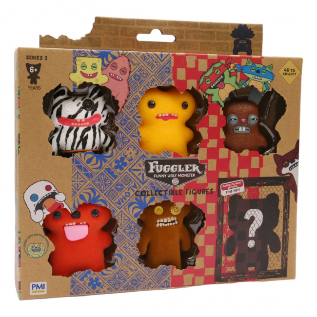 FUGGLER S2 FIGURES - 6 PACK DELUXE BOX (ASSORTMENT) FUGGLER S2 FIGURES - 6 PACK DELUXE BOX (ASSORTMENT)