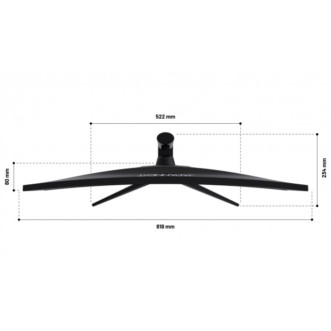 JAPANNEXT JN-IPS340UWQHD60C-C65W-HS computer monitor 86.4 cm (34