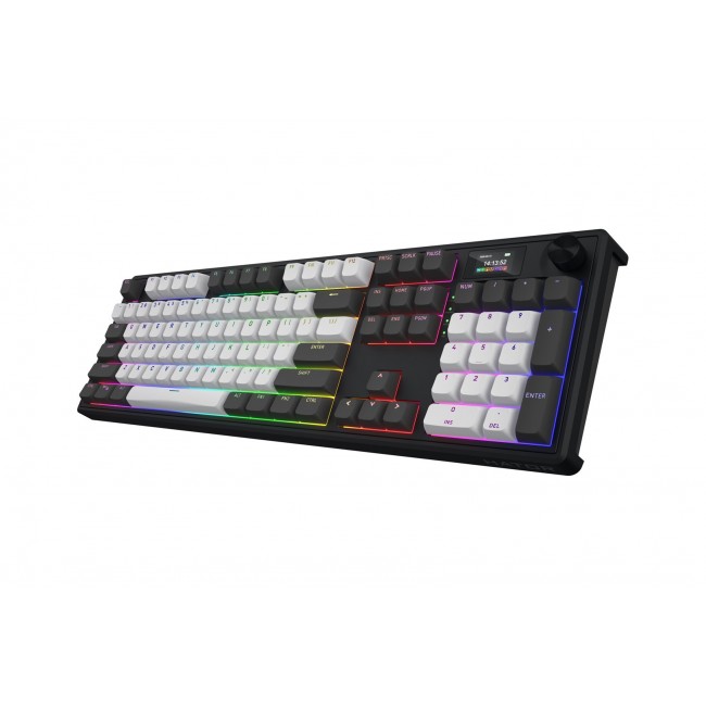 HATOR Skyfall Pro Wireless 100 keyboard Gaming USB + RF Wireless + Bluetooth QWERTY US English Black, Grey HATOR Skyfall Pro Wireless 100 keyboard Gaming USB + RF Wireless + Bluetooth QWERTY US English Black, Grey