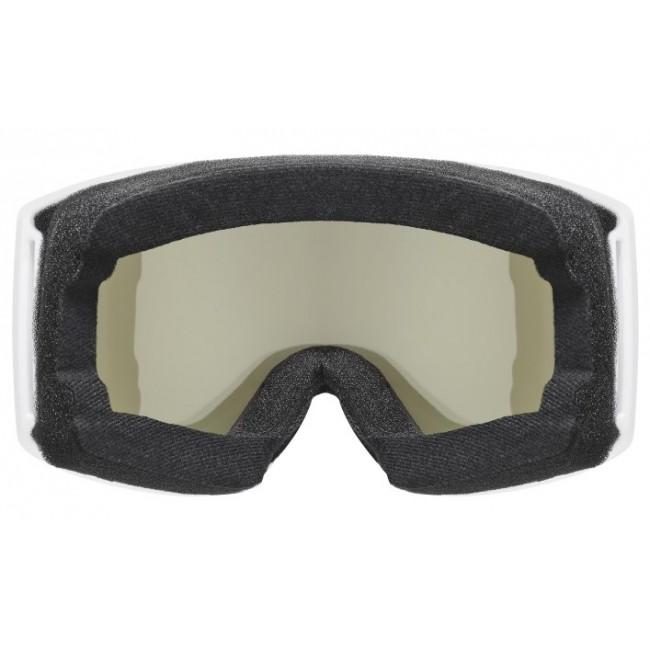 Uvex Skibrille scenic FM winter sport goggles Black Men White Spherical lens