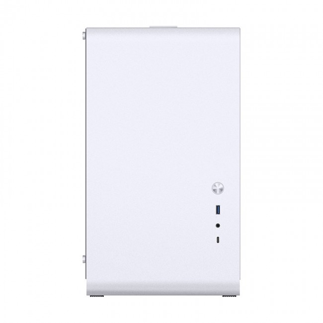 Jonsbo U4 Mini Micro-ATX Case, Tempered Glass - white