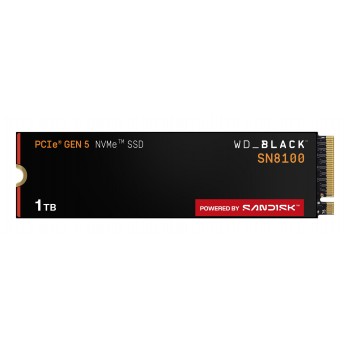 Western Digital Black SN8100 1 TB M.2 PCI Express 5.0 NVMe TLC 3D NAND