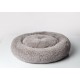 GO GIFT Shaggy grey L - pet bed - 66 x 66 x 10 cm