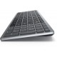 DELL KB740 keyboard RF Wireless + Bluetooth QWERTY English Grey, Black