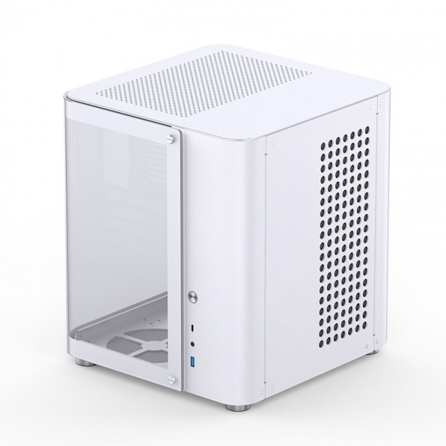 Jonsbo TK-1 2.0 Micro-ATX Case, Tempered Glass - white Jonsbo TK-1 2.0 Micro-ATX Case, Tempered Glass - white