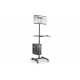 Digitus Mobile workstation with individual height adjustment Digitus Mobile workstation with individual height adjustment