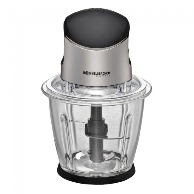 Rommelsbacher MZ 500 electric food chopper 1.5 L 500 W Black, Stainless steel Rommelsbacher MZ 500 electric food chopper 1.5 L 500 W Black, Stainless steel