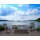 Garden table with glass top NEPTUN 150x90x70 Garden table with glass top NEPTUN 150x90x70