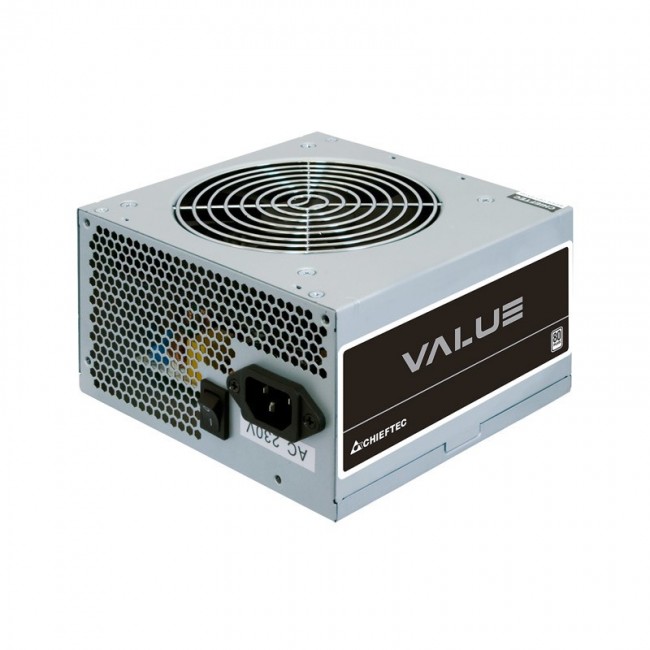 Chieftec Value APB-500B8 power supply unit 500 W 20+4 pin ATX ATX Silver Chieftec Value APB-500B8 power supply unit 500 W 20+4 pin ATX ATX Silver