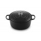Le Creuset Signature 8.1 L Round Black Le Creuset Signature 8.1 L Round Black