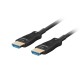 HDMI CABLE M/M V2.1 80M 8K BLACK OPTICAL AOC LANBERG HDMI CABLE M/M V2.1 80M 8K BLACK OPTICAL AOC LANBERG
