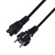 Savio CL-81 power cable Black 1.8 m Power plug type E IEC C5 Savio CL-81 power cable Black 1.8 m Power plug type E IEC C5