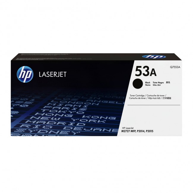 HP 53A Black Original LaserJet Toner Cartridge HP 53A Black Original LaserJet Toner Cartridge