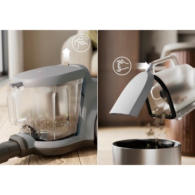 Electrolux EL51A2UG Bagless vacuum cleaner 78 dB Grey Electrolux EL51A2UG Bagless vacuum cleaner 78 dB Grey