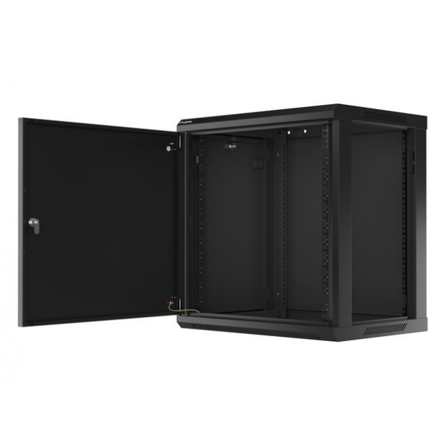Lanberg WF01-6412-00B rack cabinet 12U Wall mounted rack Black Lanberg WF01-6412-00B rack cabinet 12U Wall mounted rack Black