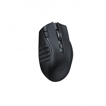 Razer Naga V2 HyperSpeed mouse Gaming Right-hand RF Wireless + Bluetooth Optical 30000 DPI