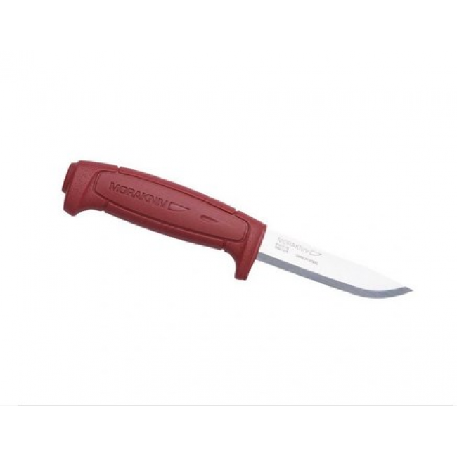Morakniv BASIC knife 511 - Carbon Steel - Red