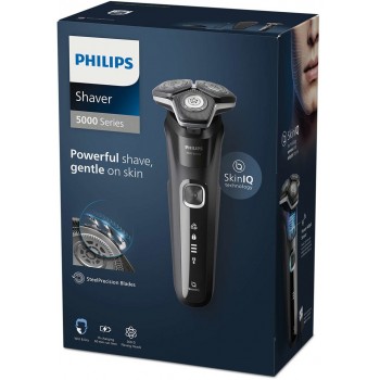 Philips SHAVER Series 5000 S5898/35 Wet and dry electric shaver with 2 accessories
