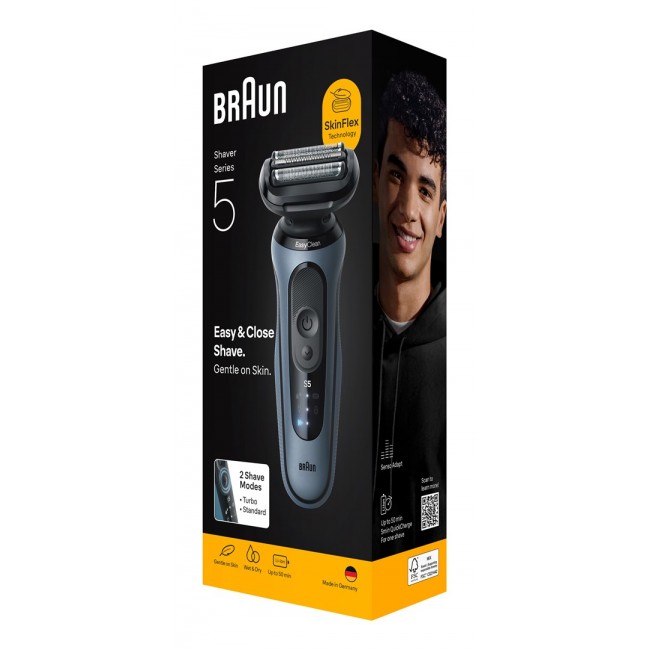 Braun Series 5 52-A1000S men's shaver Foil shaver Blue