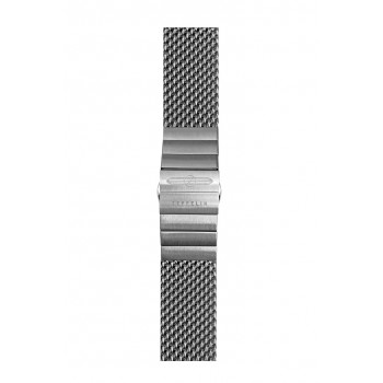 Steel bracelet Zeppelin silver, 22 mm