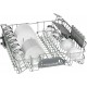BOSCH SMH4HVX11E built-in dishwasher, fully integrated, 60 cm, Vario sliding hinges