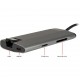 Inter-Tech GDC-802 Wired USB 3.2 Gen 1 (3.1 Gen 1) Type-C Grey