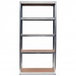 Topeshop REGA G9040 garden tool storage rack Freestanding Galvanized steel, MDF