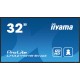 iiyama LH3275HS-B1AG Signage Display Digital signage flat panel 80 cm (31.5
