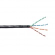 Kabel EmiterNet zewnętrzny elowany UTP (U/UTP) kat.5e, drut 4x2x0,5, PE+GEL Kabel EmiterNet zewnętrzny elowany UTP (U/UTP) kat.5e, drut 4x2x0,5, PE+GEL