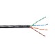 Kabel EmiterNet zewnętrzny elowany UTP (U/UTP) kat.5e, drut 4x2x0,5, PE+GEL
