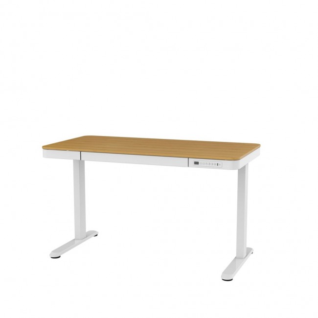 ACTIVEJET desk with electric height adjustment 120x60 ET119S white/oak