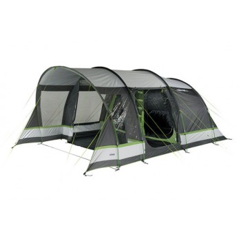 High Peak Garda 5.0 4 person(s) Green, Light grey Tunnel tent