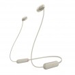 Sony WI-C100 Headset Wireless In-ear Calls/Music Bluetooth Beige Sony WI-C100 Headset Wireless In-ear Calls/Music Bluetooth Beige