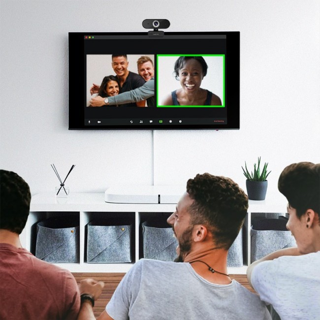 LogiLink UA0371 webcam 3 MP 1920 x 1080 pixels USB 2.0 Black, Silver