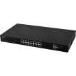 PULSAR SF116 network switch Managed Fast Ethernet (10/100) Power over Ethernet (PoE) 1U Black PULSAR SF116 network switch Managed Fast Ethernet (10/100) Power over Ethernet (PoE) 1U Black