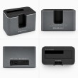 Qoltec 52631 HDD SSD doscking station | SATA | M.2 NVMe | cloning | USB-C | 10Gb/s | 28TB