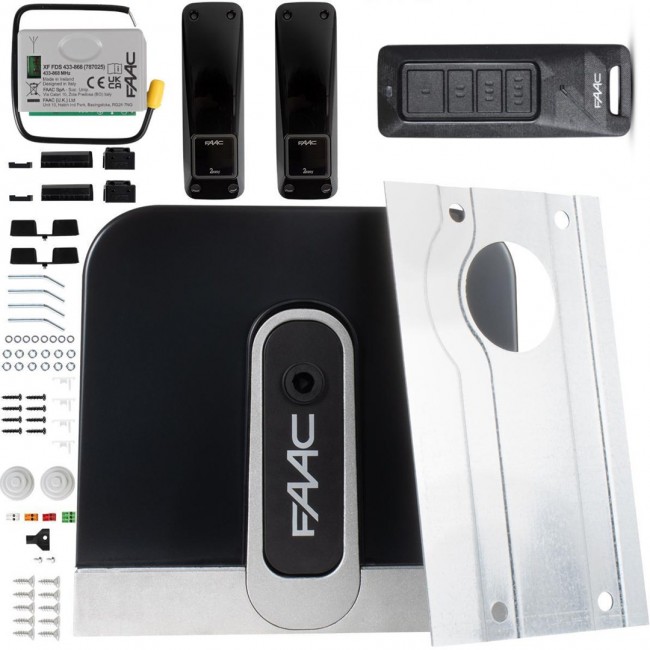 Cyclo C720 FDS FAAC 24V sliding gate set