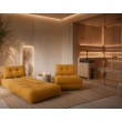 WOBA honey-coloured pouffe-mattress WOBA honey-coloured pouffe-mattress
