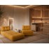 WOBA honey-coloured pouffe-mattress