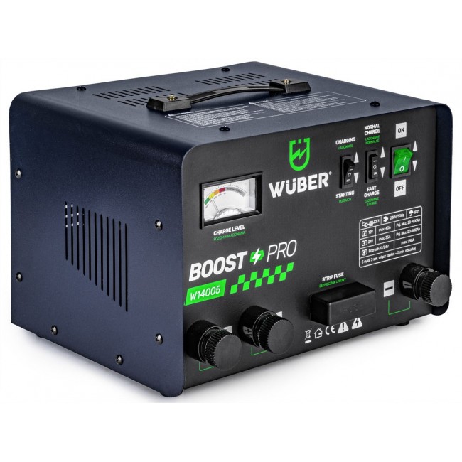Battery charger with jump start 40 A 12/24 V W14005 WUBER