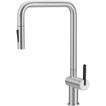 Kitchen faucet with pull-out spout