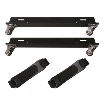 Techly ICA-CS 61 CPU holder Desk-mounted CPU holder Black