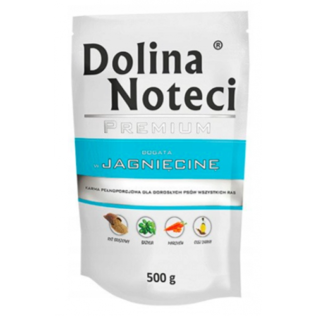 DOLINA NOTECI Premium Rich in lamb - Wet dog food - 500 g DOLINA NOTECI Premium Rich in lamb - Wet dog food - 500 g