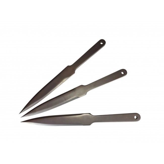 Sports throwing knives KAL22 LIDER 3pcs silver Sports throwing knives KAL22 LIDER 3pcs silver