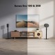 Maclean MC-496 Floor stand for Sonos Era 100 and 300 | Adjustable 682-1068 mm
