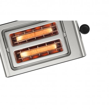 Bosch TAT7203 toaster 2 slice(s) 1050 W Black, Stainless steel