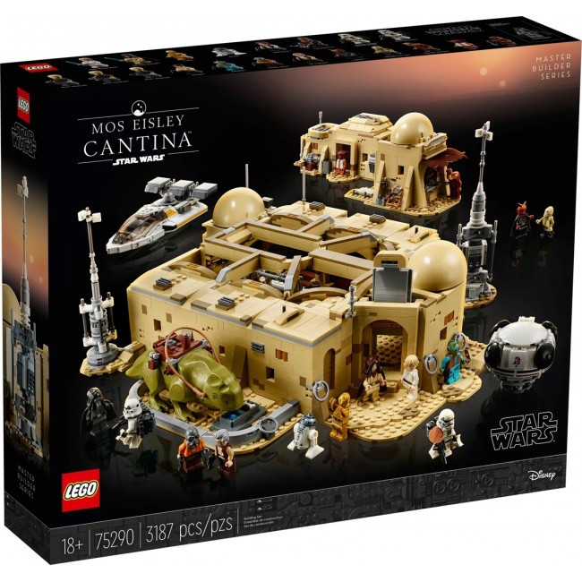LEGO STAR WARS 75290 MOS EISLEY CANTINA LEGO STAR WARS 75290 MOS EISLEY CANTINA
